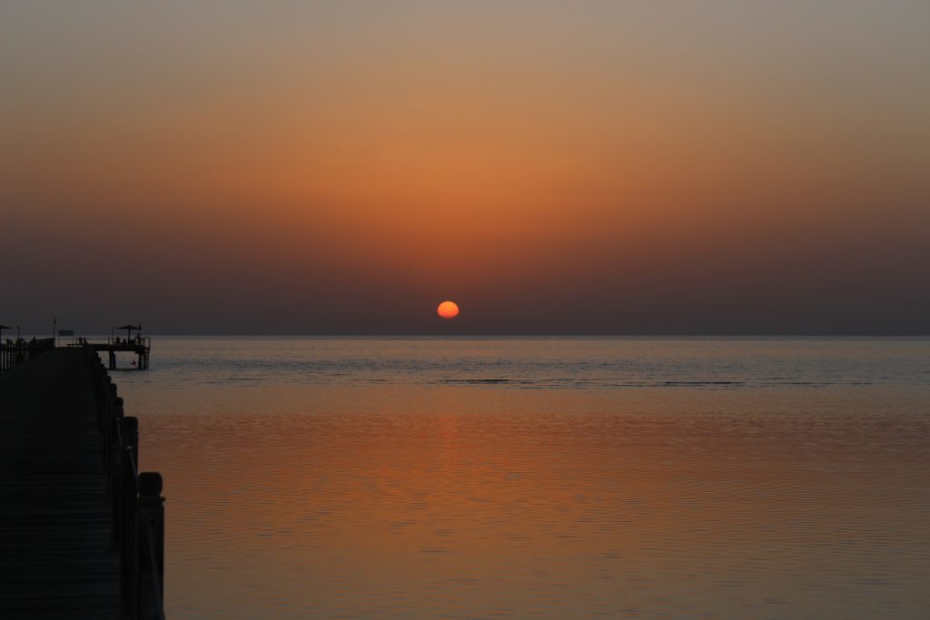 Sonnenaufgang Rotes Meer